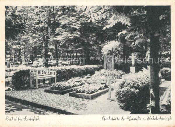 Bethel Bielefeld Grabst?tte der Familie von Bodelschwing