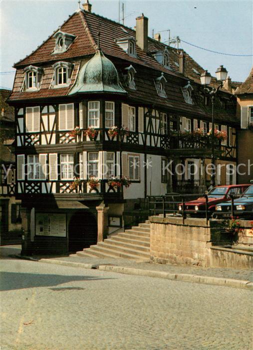 Barr Bas-Rhin Maison a colombage place de L_Hotel de