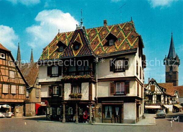 Obernai Bas Rhin Place de L_Etoile