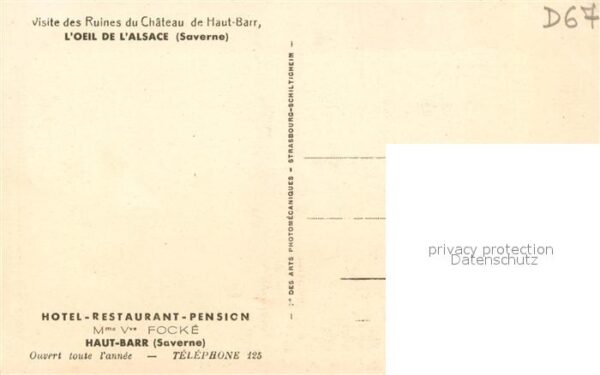 Saverne Bas Rhin Alsace Le Haut Barr Hotel – Bild 2