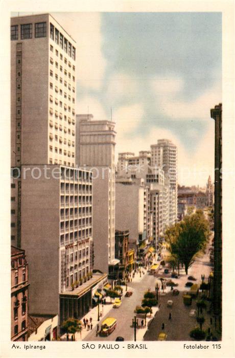 São Paulo Avenida Ipiranga