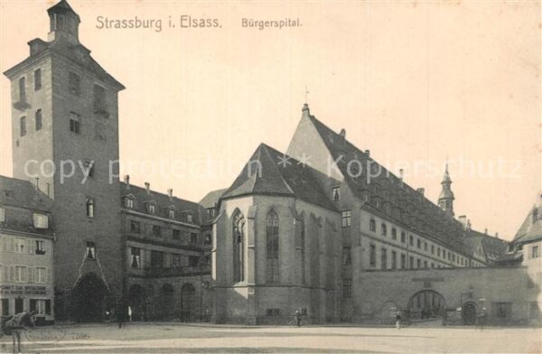 Strassburg Elsass Bürgerspital