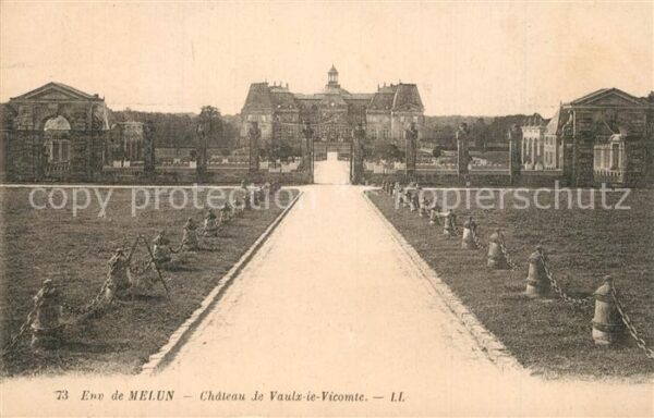 Melun Seine et Marne Chateau de Vaulx le Vicomte