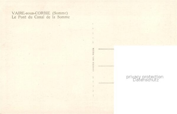 Vaire-sous-Corbie Le Pont du Canal de la Somme – Bild 2