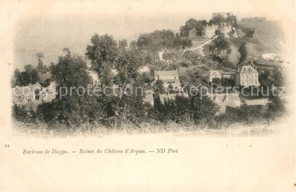 Dieppe 76 Ruines du Chateau d_Arques