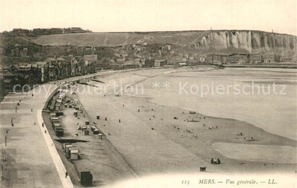 Mers-les-Bains Vue generale