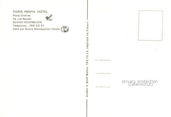 Courbevoie Paris Penta Hotel – Bild 2