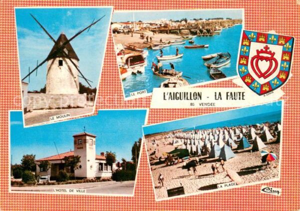 L Aiguillon-sur-Mer La Faute Le Moulin Le Port Hotel de Vil