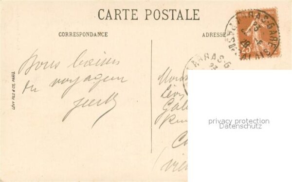Arras Pas-de-Calais Avant la terrible guerre Hôtel de Ville – Bild 2