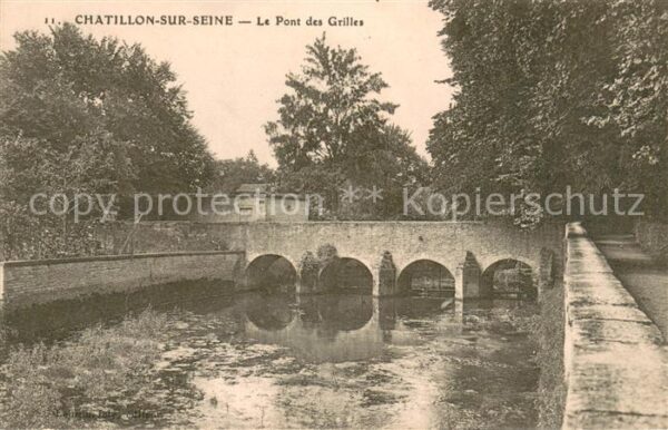 Chatillon-sur-Seine Pont des Grilles
