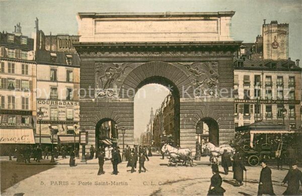 Paris Porte Saint Martin