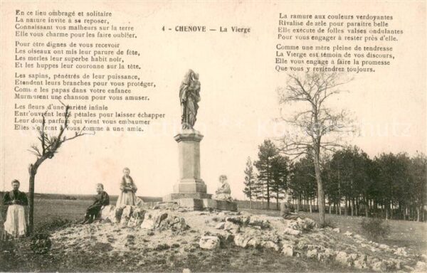 Chenove La Vierge Gedicht