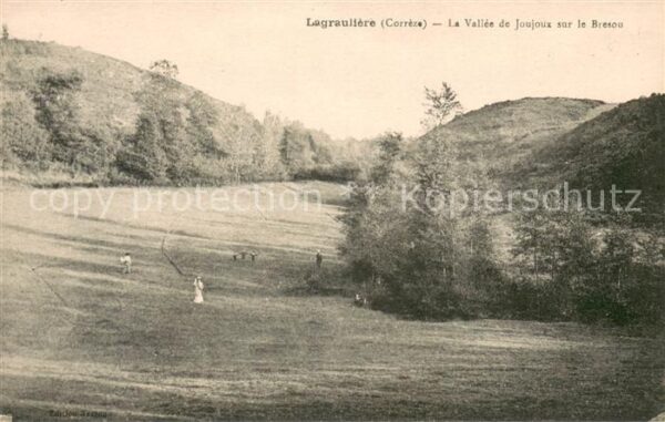 Lagrauliere La Vallee de Joujoux sur le Bresou