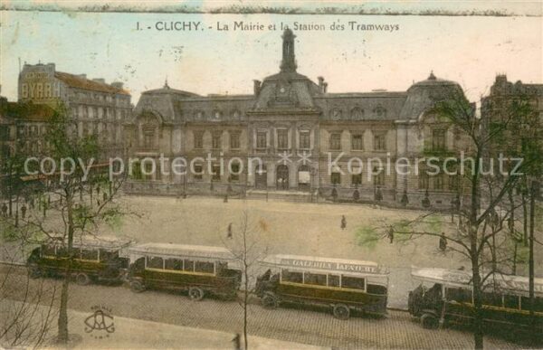 Clichy La Mairie Station des Tramways