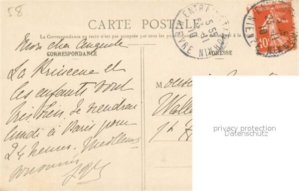 Entrains-sur-Nohain Chateau facade principale – Bild 2