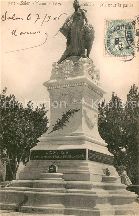 Salon-de-Provence Monument des soldats morts pour la patr