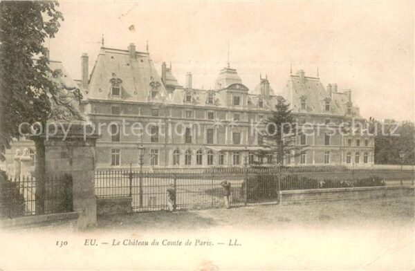 Eu 76 Chateau du Comte de Paris