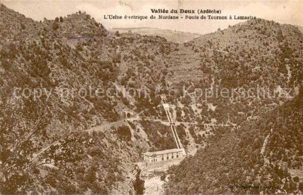 Tournon-sur-Rhone Vallee du Doux Usine électrique de Mord