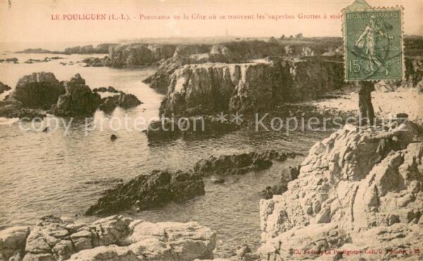 Le Pouliguen Panorama de la Côte Grottes