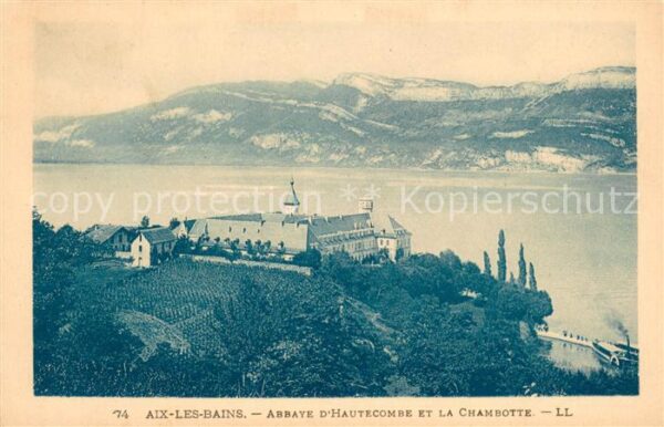 Aix-les-Bains Abbaye d_Hautecombe et la Chambotte Alp