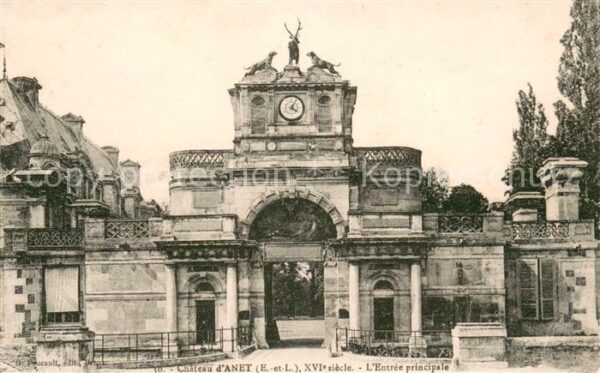 Anet Entrée principale du Chateau