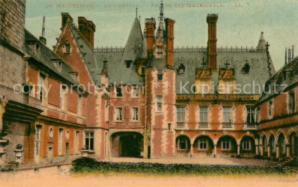 Maintenon Chateau Facade Septentrionale