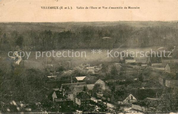 Villemeux-sur-Eure Panorama Vallee de l'Eure et vue d_ense