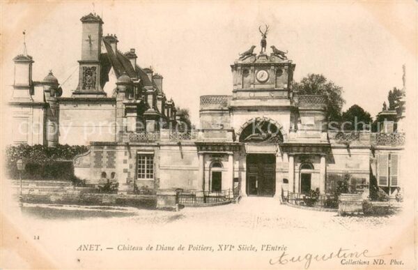 Anet Entrée du Chateau de Diane de Poitiers