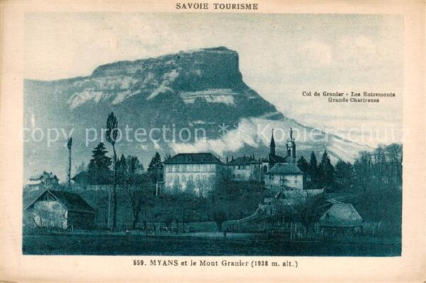 Myans et le Mont Granier