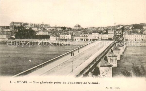 Blois 41 Vue generale prise du Faubourg de Vienn