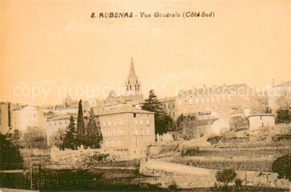 Aubenas Vue generale