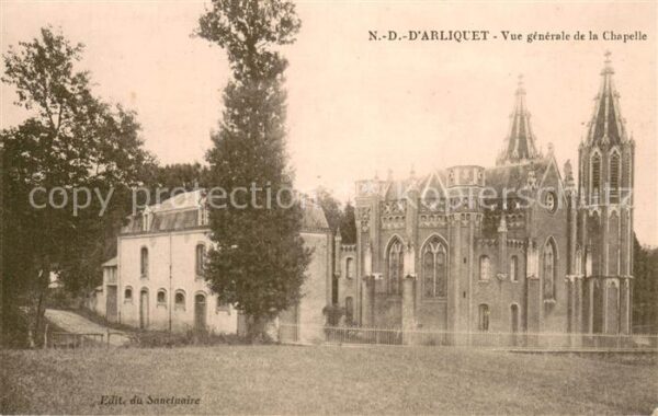 Notre Dame de Arliquet Vue generale de la Chapelle