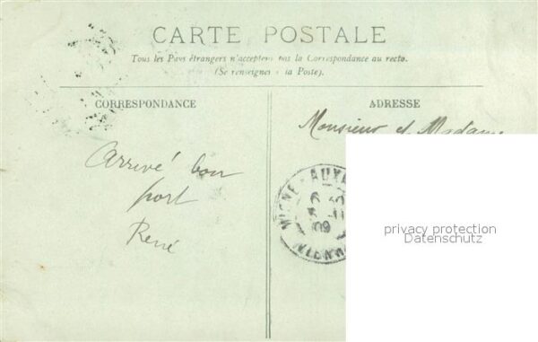 Azay-le-Rideau Le Chateau Allee principale du Parc et – Bild 2