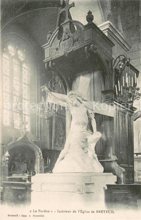 Breteuil Oise Le Pardon Interieur de l'Eglise