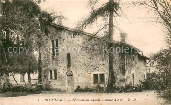 Domremy-la-Pucelle Vosges Maison ou naquit Jeanne d_Arc