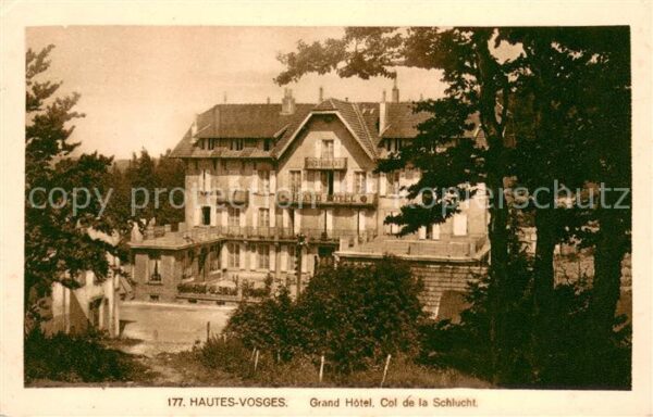Col de la Schlucht Grand Hotel