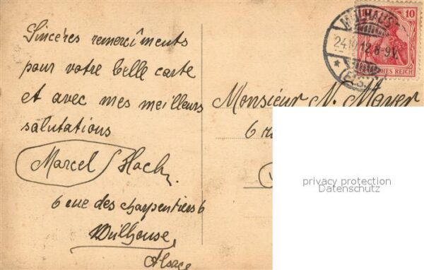 Muelhausen Elsass St Stephanskirche – Bild 2