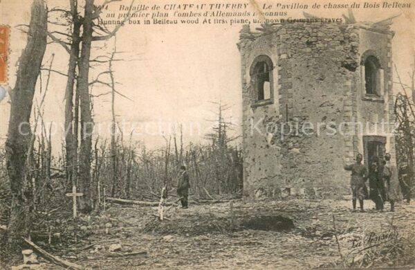Chateau-Thierry Le Pavillon de chasse du Bois Belleau a