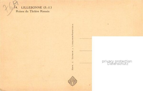 Lillebonne Ruines du Theatre Romain – Bild 2