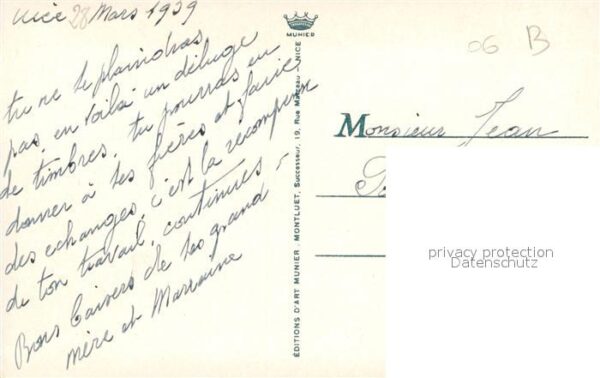 Nice Alpes Maritimes Panorama a la Frontiere Italienne – Bild 2