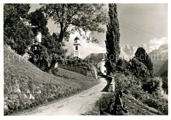 Soglio Dorfeingang