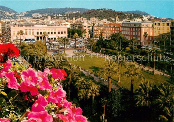 Nice Alpes Maritimes Jardins Albert I Place Massena