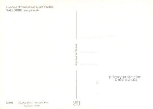 Vallorbe Jura Vaudois vue aérienne – Bild 2