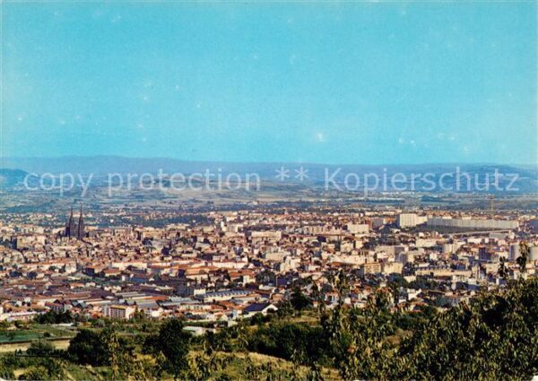 Clermont-Ferrand Capitale de l’Auvergne Vue panoramique