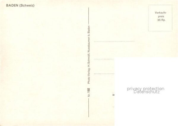Baden AG Ortsansicht – Bild 2