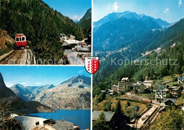 Finhaut Barrage du Grand-Emosson Douane Chatela