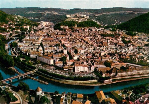 Besancon Doubs Vue aerienne