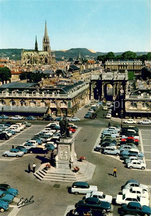 Nancy Lothringen Place Stanislas Arc de triomphe Palais