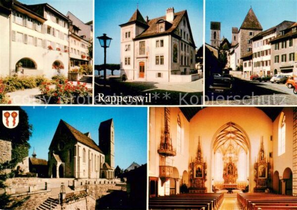 Rapperswil SG Kirche Z?richsee