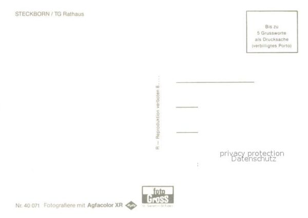 Steckborn TG Rathaus – Bild 2